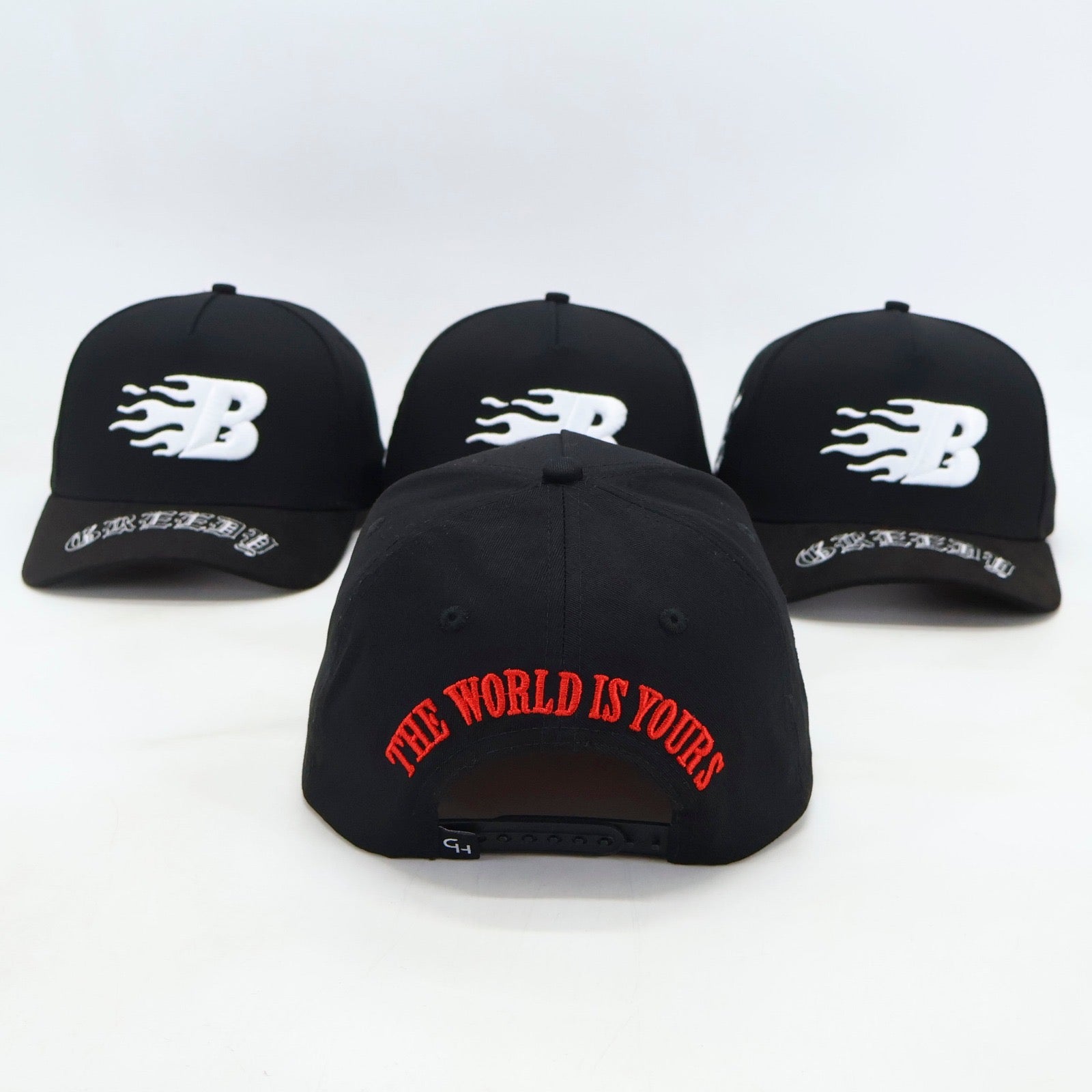 The World is Yours Greedy Bandz Snapback cap